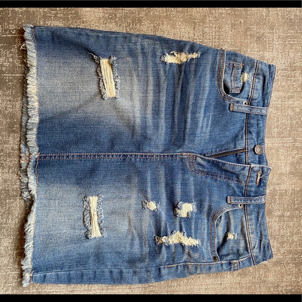 Denim skirt